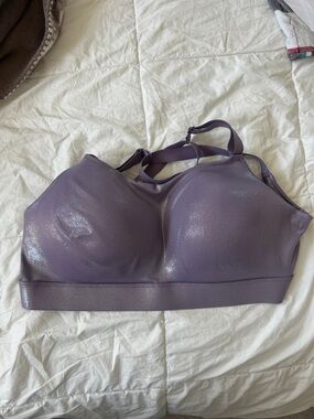 PINK Victoria's Secret Shimmery Lavender Sports Bra